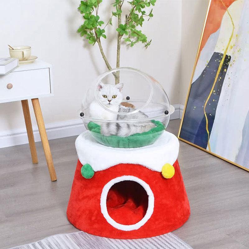 Christmas 2 Style Cat Climbing Frame Tree