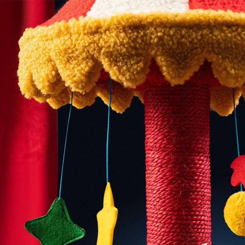 Circus Cute Cat Tower Scratching Toy - MEWCATS