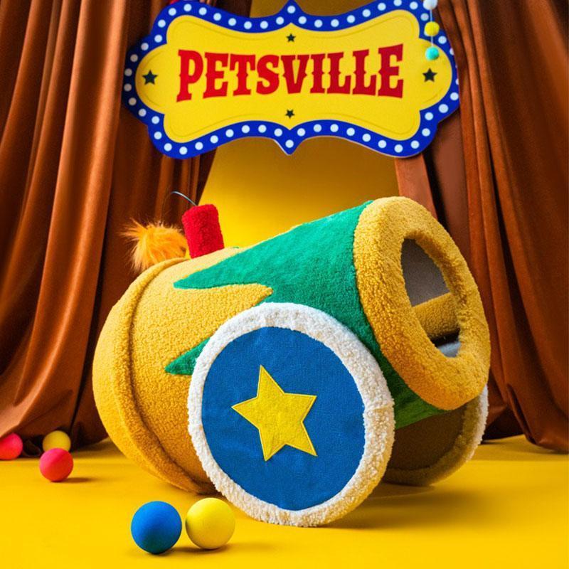 Circus Cute Cat Tower Scratching Toy - MEWCATS