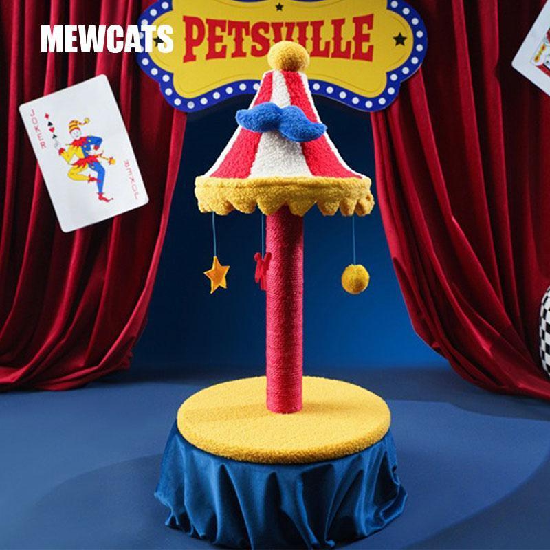 Circus Cute Cat Tower Scratching Toy - MEWCATS
