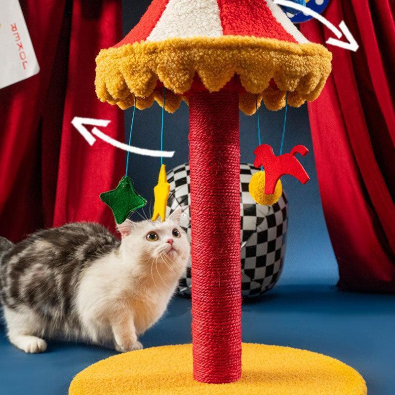 Circus Cute Cat Tower Scratching Toy - MEWCATS