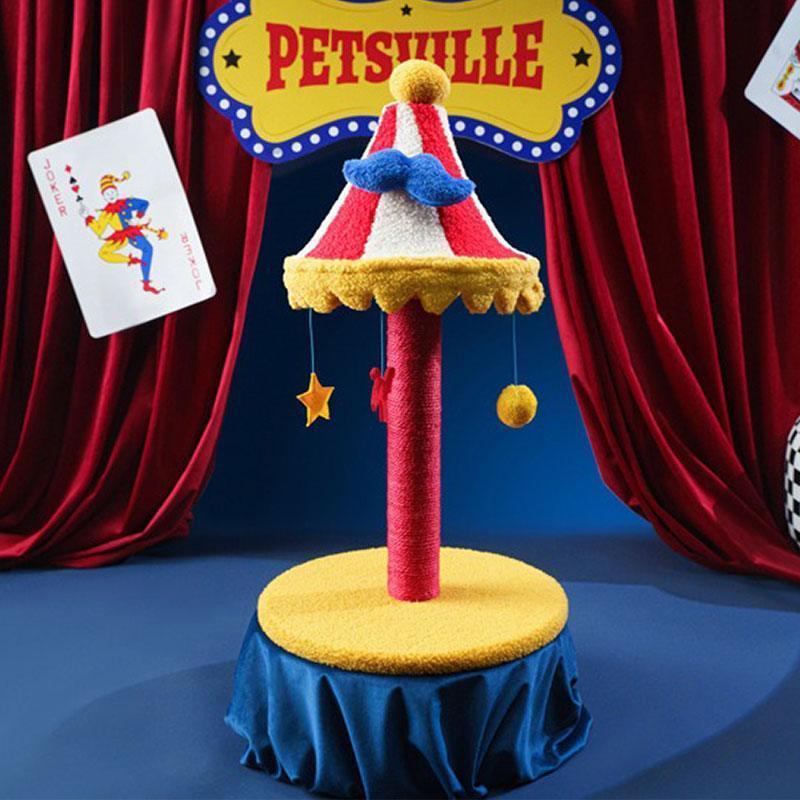 Circus Cute Cat Tower Scratching Toy - MEWCATS