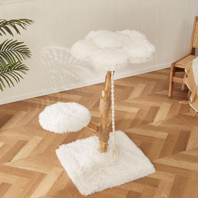 Clouds Deluxe Solid Wood Cat Tree Climbing Frame - MEWCATS