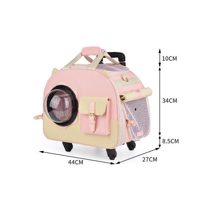 Cute Cat Carriers Foldable 3 Color Bubble Backpack - MEWCATS