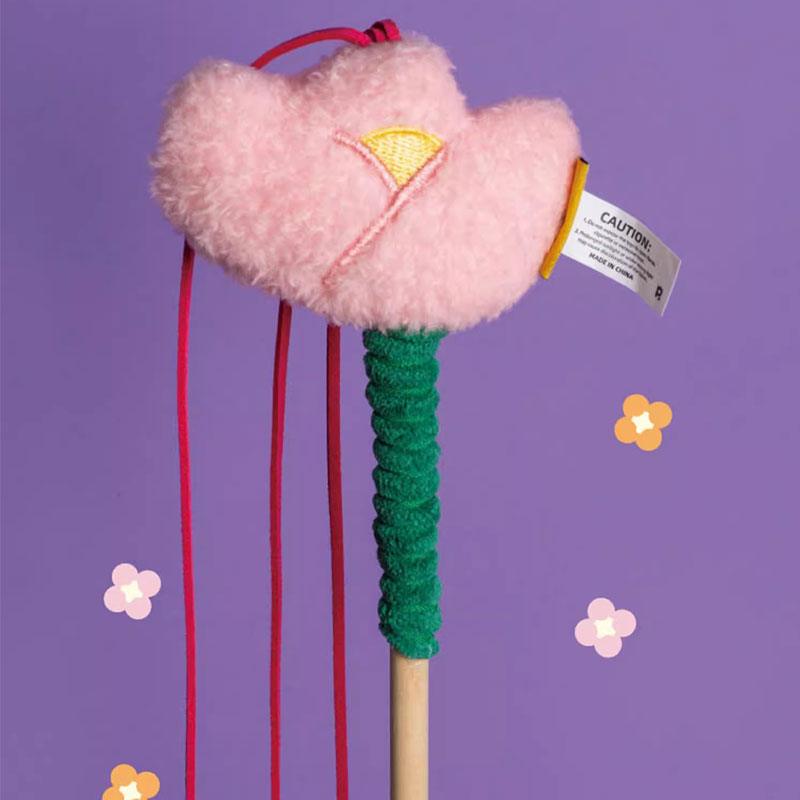 Cute Cat Stick With Bell Kitty Interactive Toys - MEWCATS