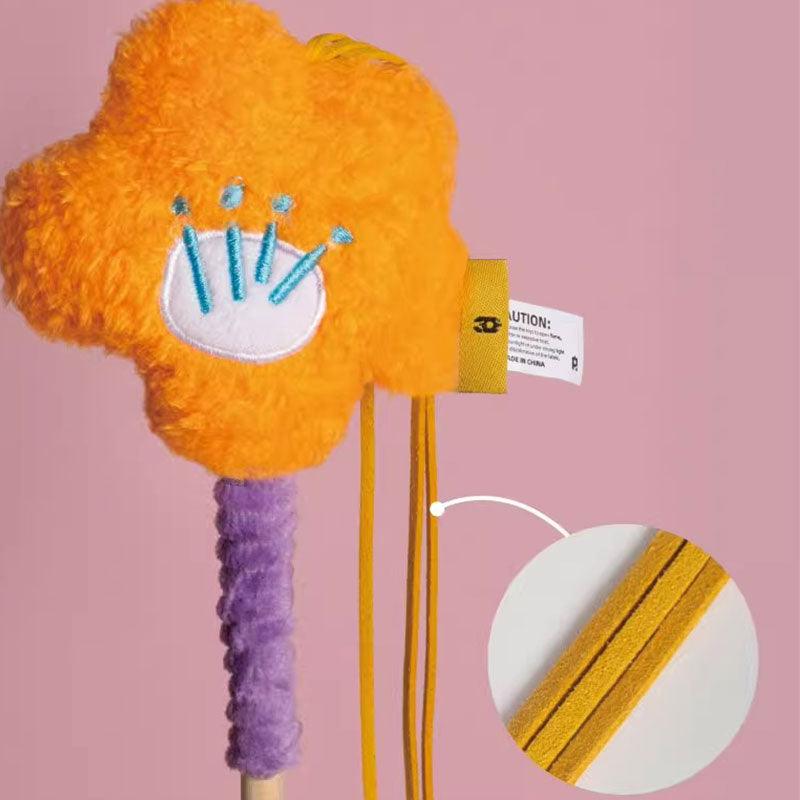 Cute Cat Stick With Bell Kitty Interactive Toys - MEWCATS