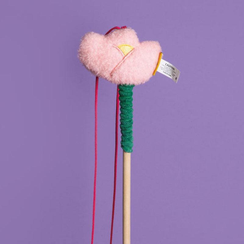 Cute Cat Stick With Bell Kitty Interactive Toys - MEWCATS