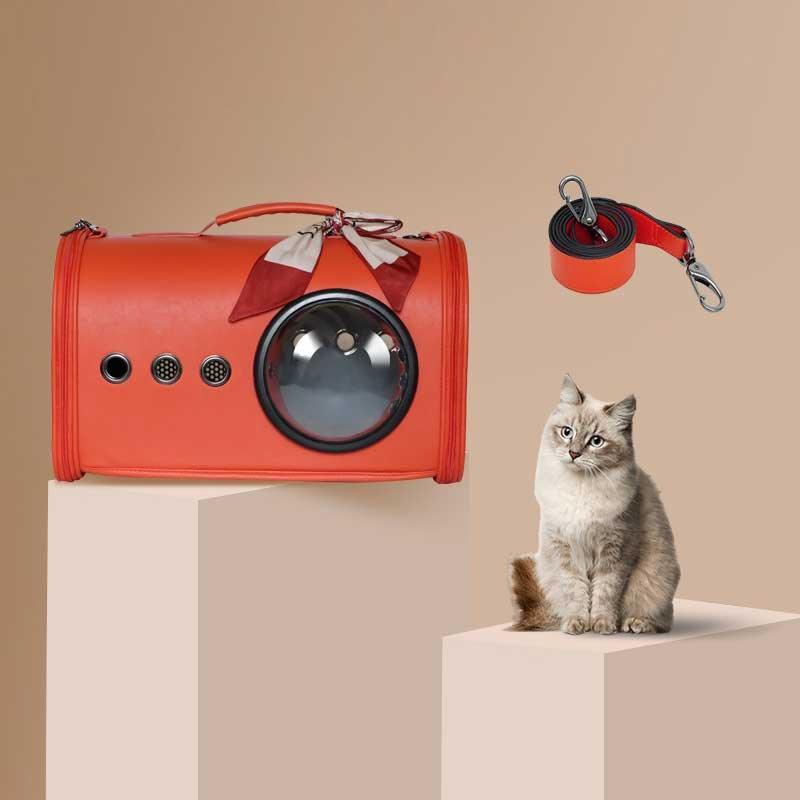 Elegant Wheeled Pet Trolley Carrier Bag - MEWCATS