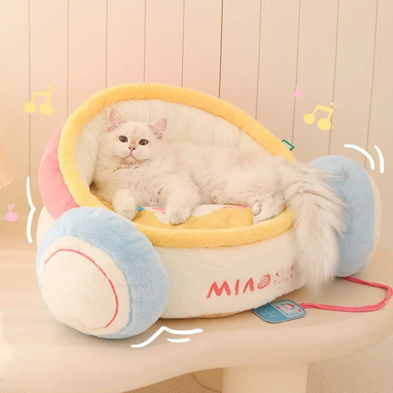 Fantasy Earphone Cat Sofa Bed - MEWCATS