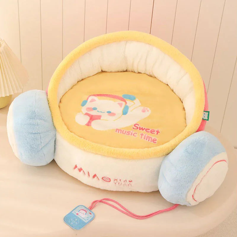 Fantasy Earphone Cat Sofa Bed - MEWCATS