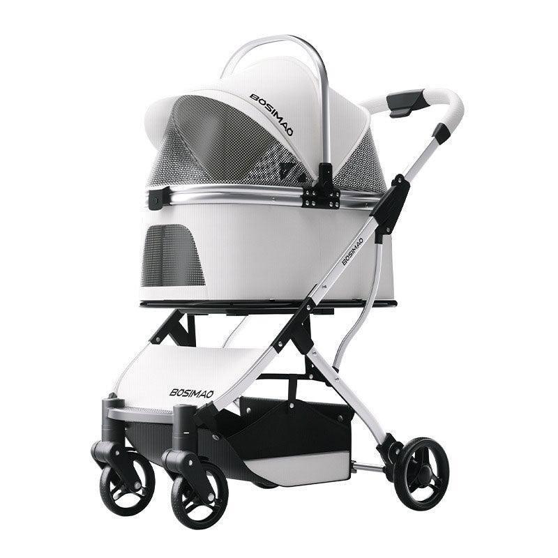 First Class Cat Stroller 3 Color Carrier with Wheels - MEWCATS