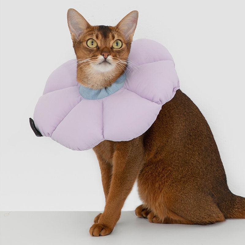 Flower Cat Elizabethan Waterproof Cone Headgear - MEWCATS