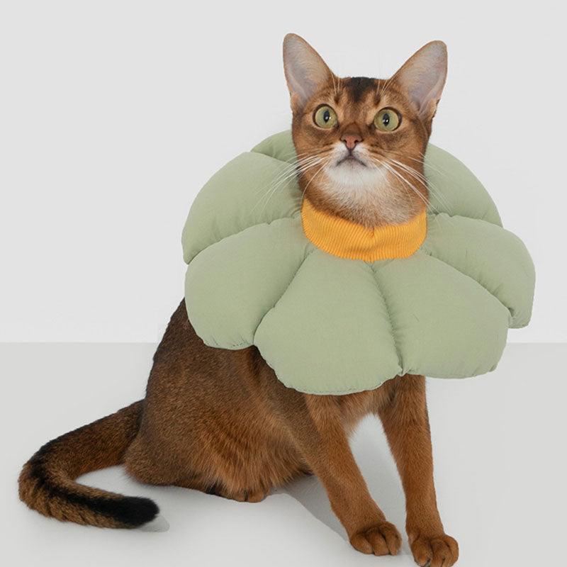 Flower Cat Elizabethan Waterproof Cone Headgear - MEWCATS