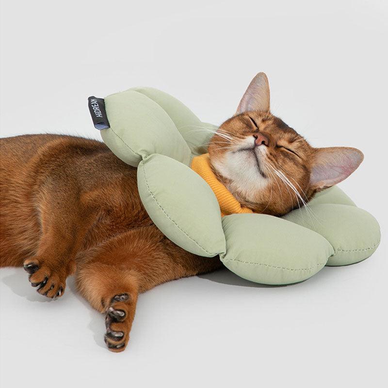 Flower Cat Elizabethan Waterproof Cone Headgear - MEWCATS