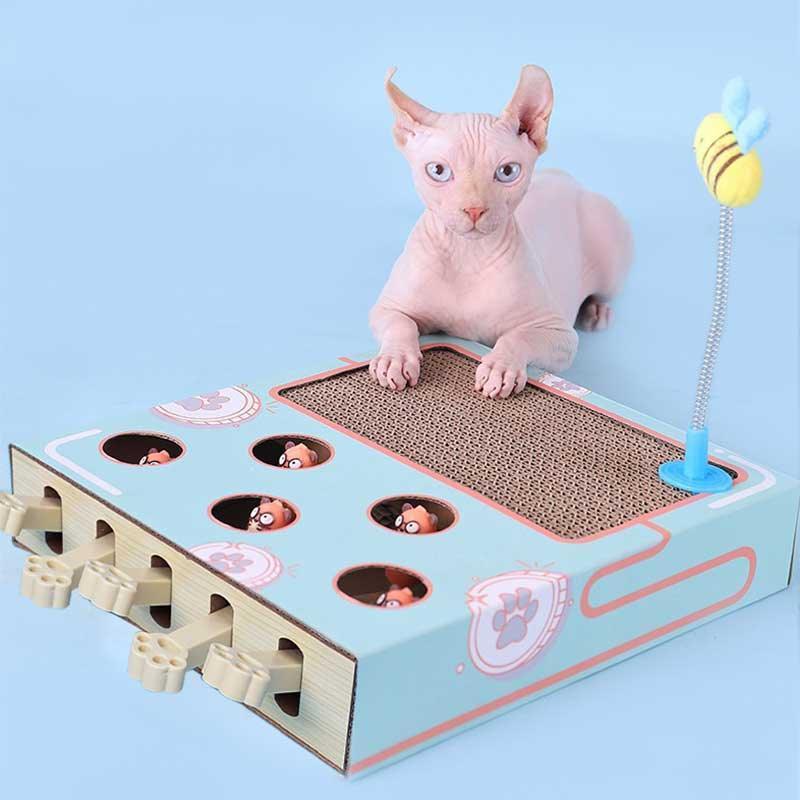 Gopher Cat Scratching Board Interactive Toys - MEWCATS