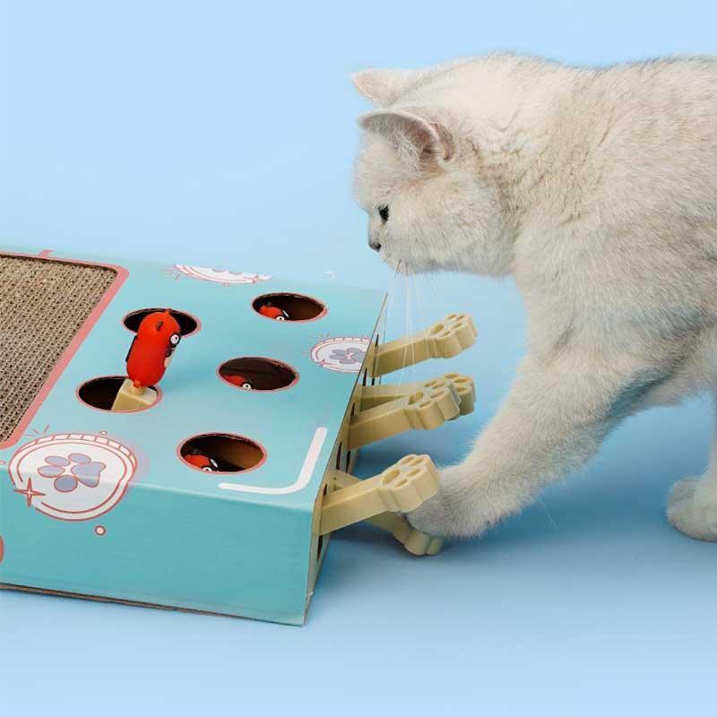 Gopher Cat Scratching Board Interactive Toys - MEWCATS