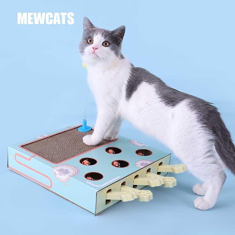 Gopher Cat Scratching Board Interactive Toys - MEWCATS