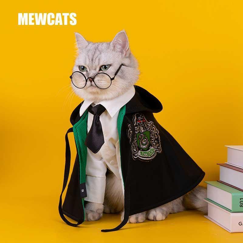 Halloween Cat Cloak Costumes Cosplay Cape Shawls Set – MEWCATS