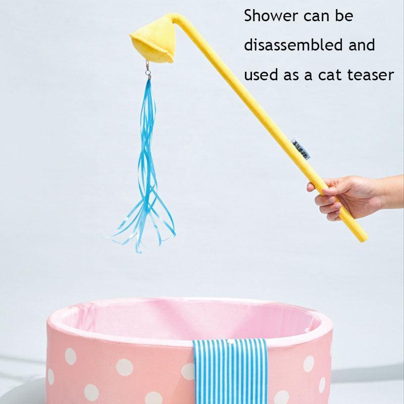 Japanese Style Hot Spring Pool Cute Cat Bed Scratch Pad - MEWCATS