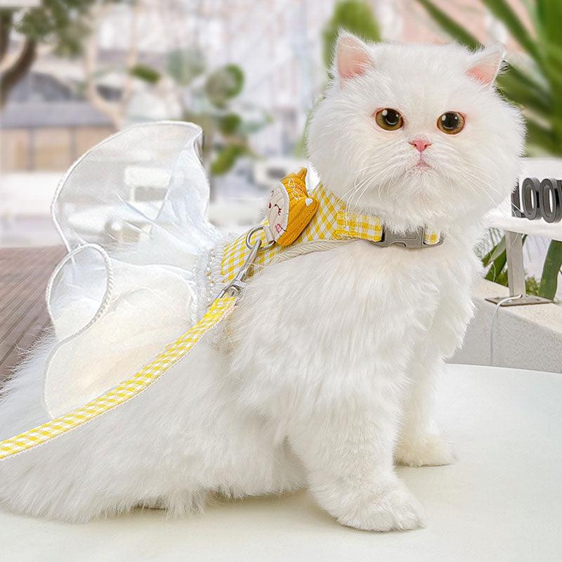 http://www.mewcats.com/cdn/shop/files/lace-skirt-cat-harness-leash-set-3-color-escape-proof-vest-mewcats-1.jpg?v=1707620899