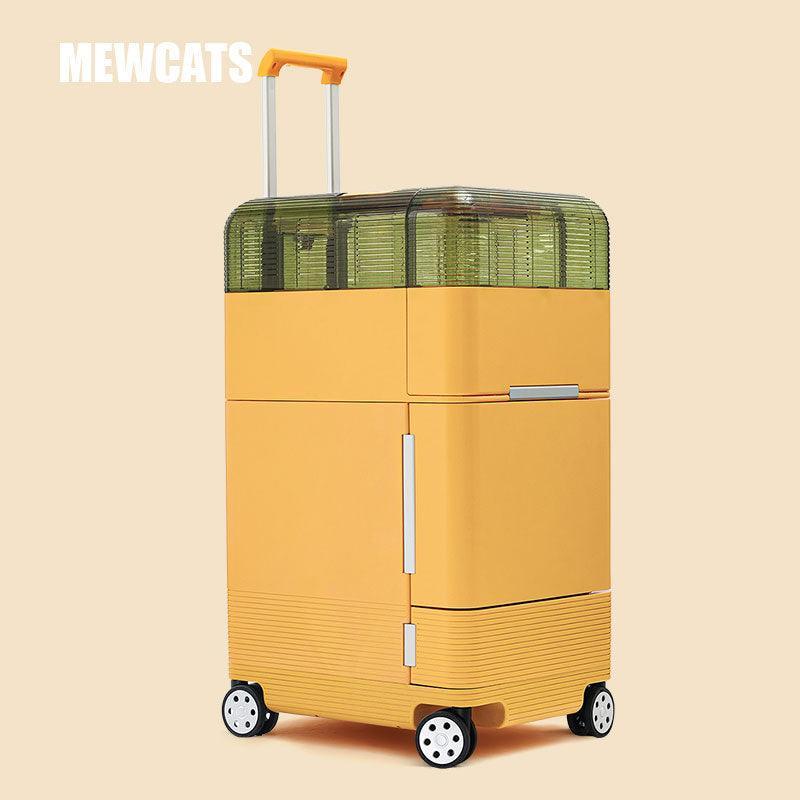 Large Space Cat Trolley Case Detachable - MEWCATS