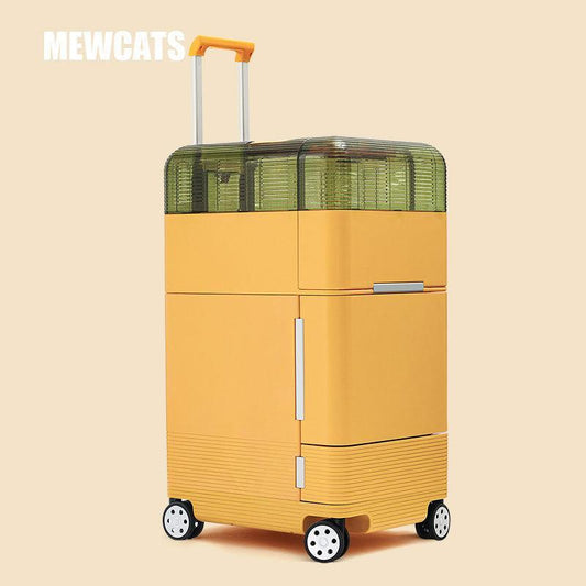 Large Space Cat Trolley Case Detachable - MEWCATS