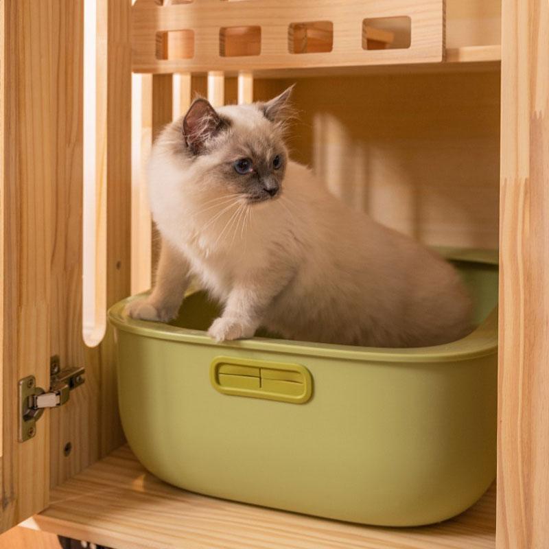 Luxury Cat Furniture Indoor Villa 3 Size House - MEWCATS