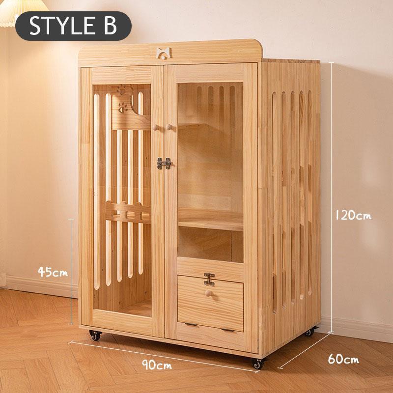 Luxury Cat Furniture Indoor Villa 3 Size House - MEWCATS