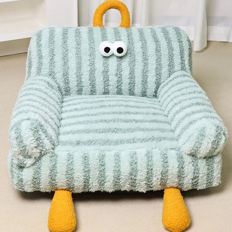 Macaroon Square Cat Bed 4 Color Mat Couch - MEWCATS