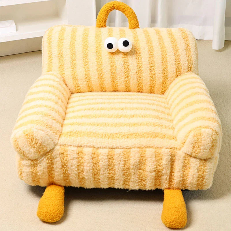 Macaroon Square Cat Bed 4 Color Mat Couch - MEWCATS