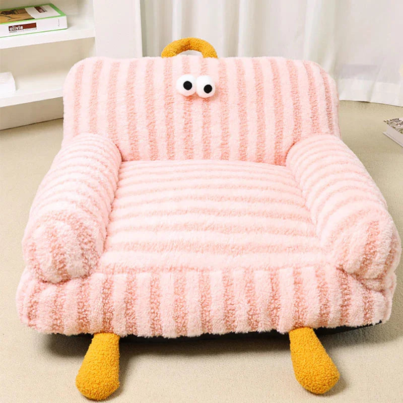 Macaroon Square Cat Bed 4 Color Mat Couch - MEWCATS