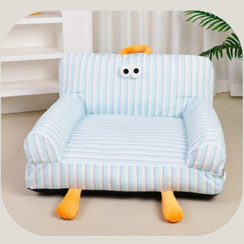 Macaroon Square Cat Bed 4 Color Mat Couch - MEWCATS