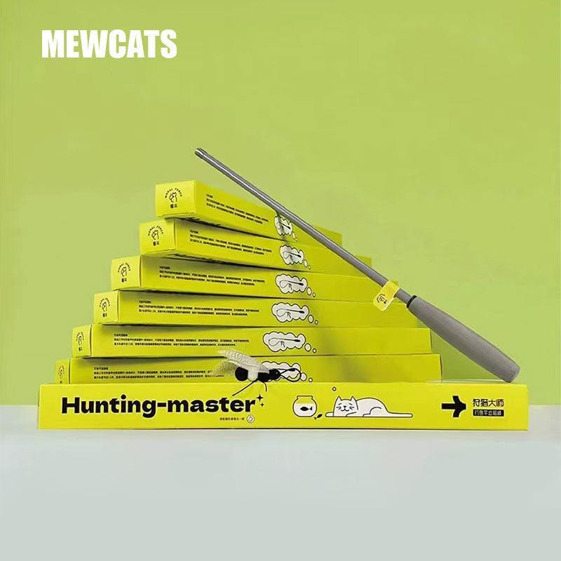 Master Hunter Retractable Cat Teaser Toy - MEWCATS