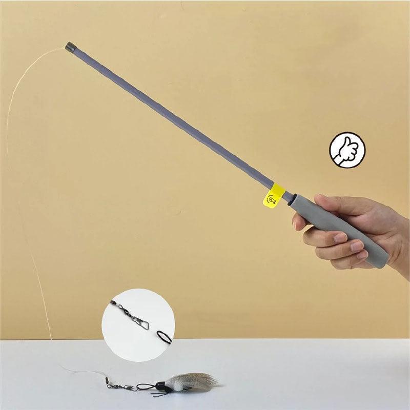 Master Hunter Retractable Cat Teaser Toy - MEWCATS