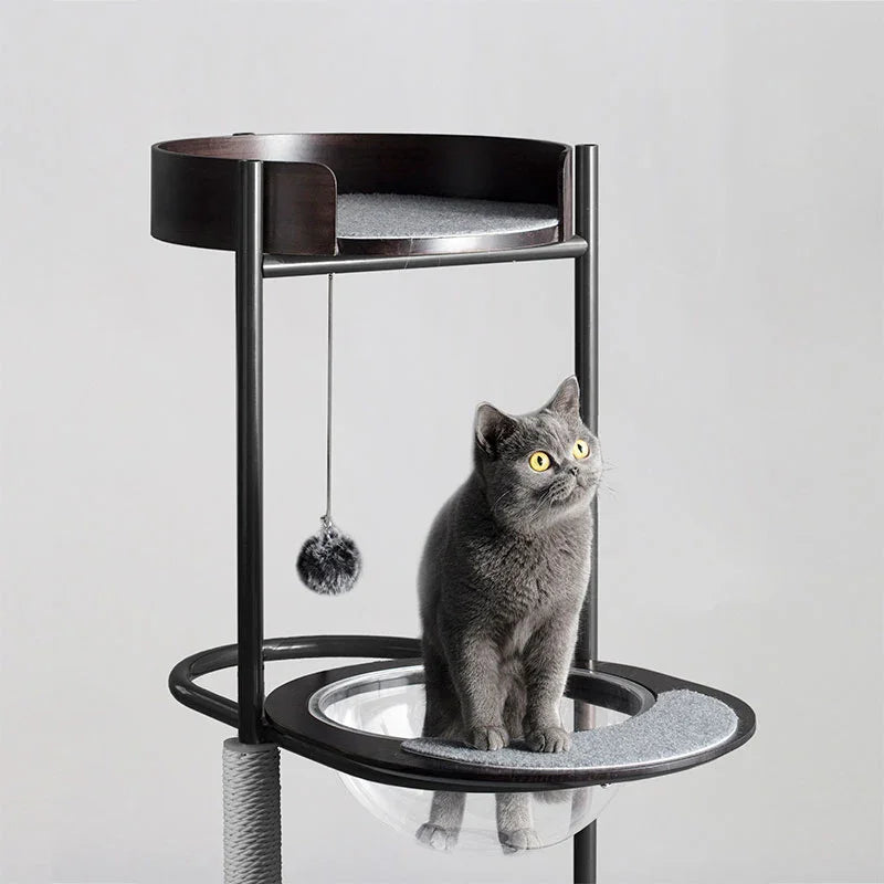 Minimalist Metal Cat Climbing Frame Tree - MEWCATS
