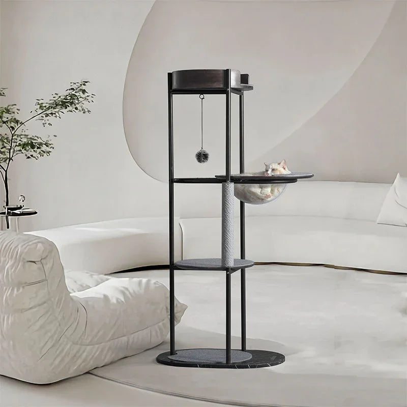 Minimalist Metal Cat Climbing Frame Tree - MEWCATS