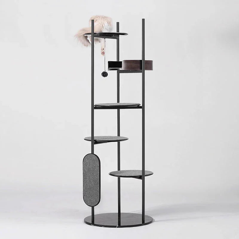 Minimalist Metal Cat Climbing Frame Tree - MEWCATS