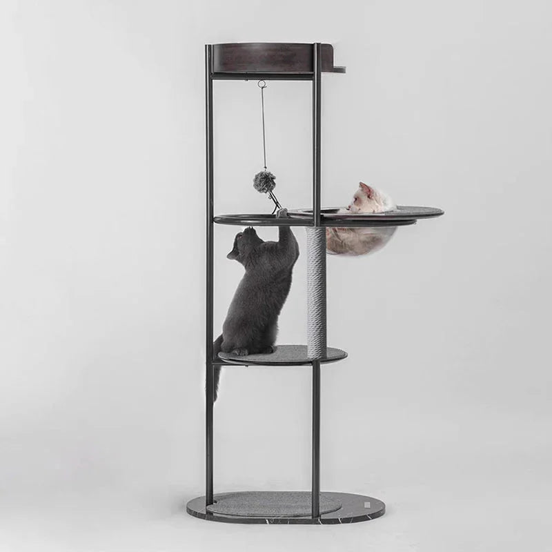 Minimalist Metal Cat Climbing Frame Tree - MEWCATS