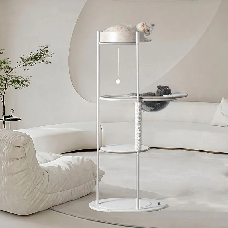 Minimalist Metal Cat Climbing Frame Tree - MEWCATS