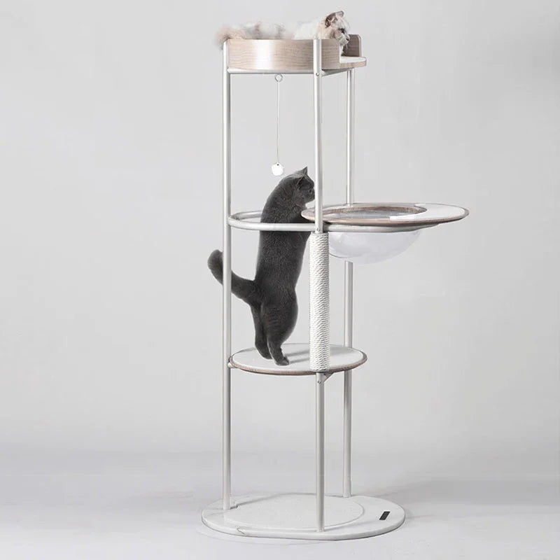 Minimalist Metal Cat Climbing Frame Tree - MEWCATS