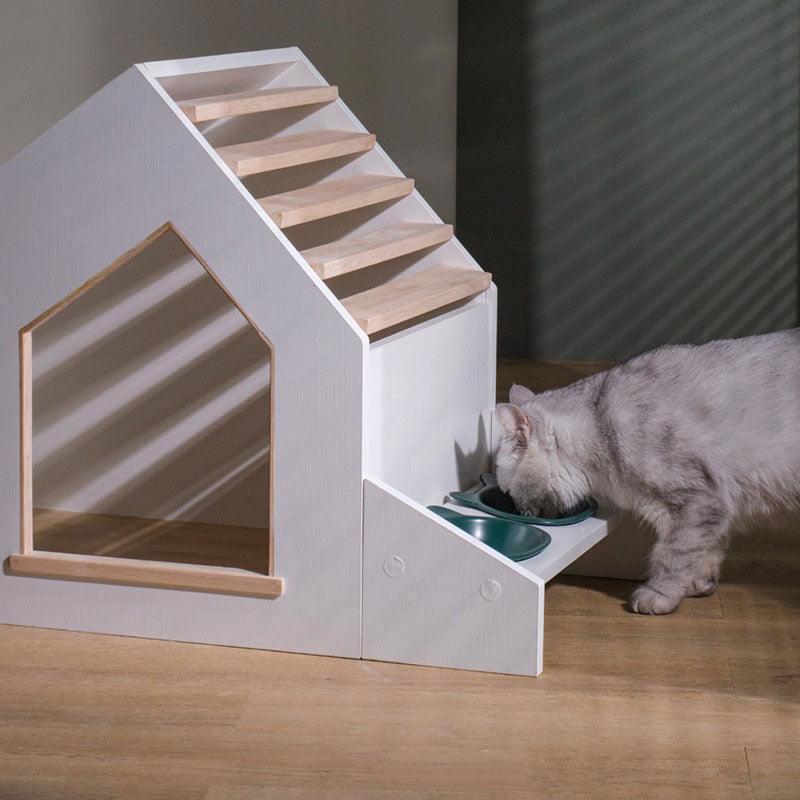 Modern Pet Wooden Furniture Cat Climbing Tree House