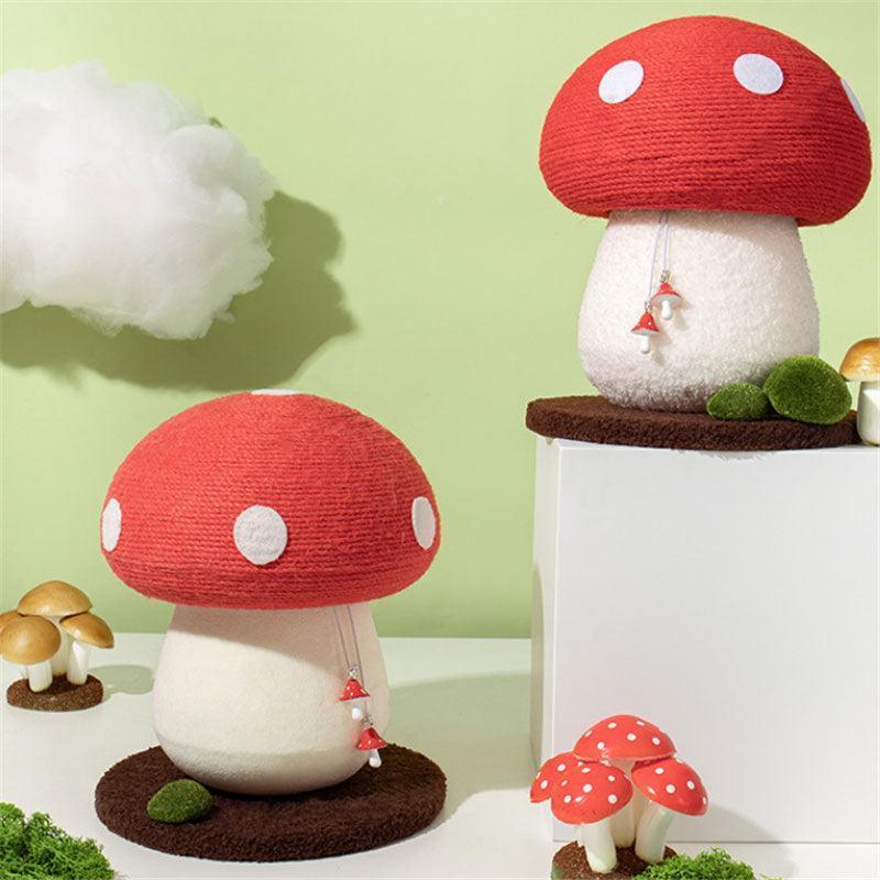 Mushroom Cute Cat Scratching Post - MEWCATS
