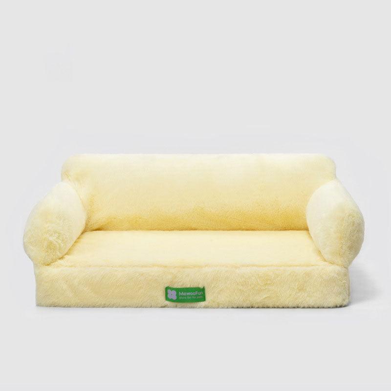 New Large Retro Diamond Grid Cat Bed Couch Sofa