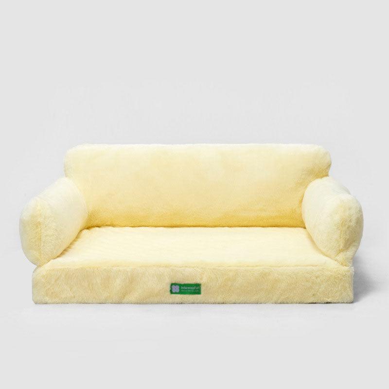 New Large Retro Diamond Grid Cat Bed Couch Sofa