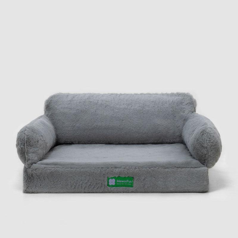 New Large Retro Diamond Grid Cat Bed Couch Sofa