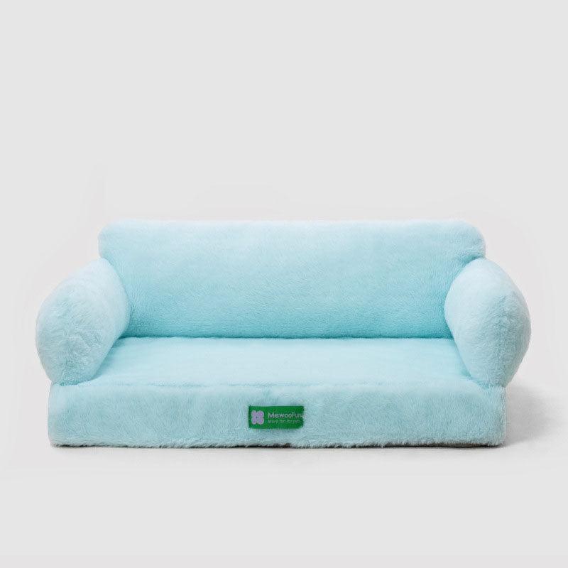 New Large Retro Diamond Grid Cat Bed Couch Sofa