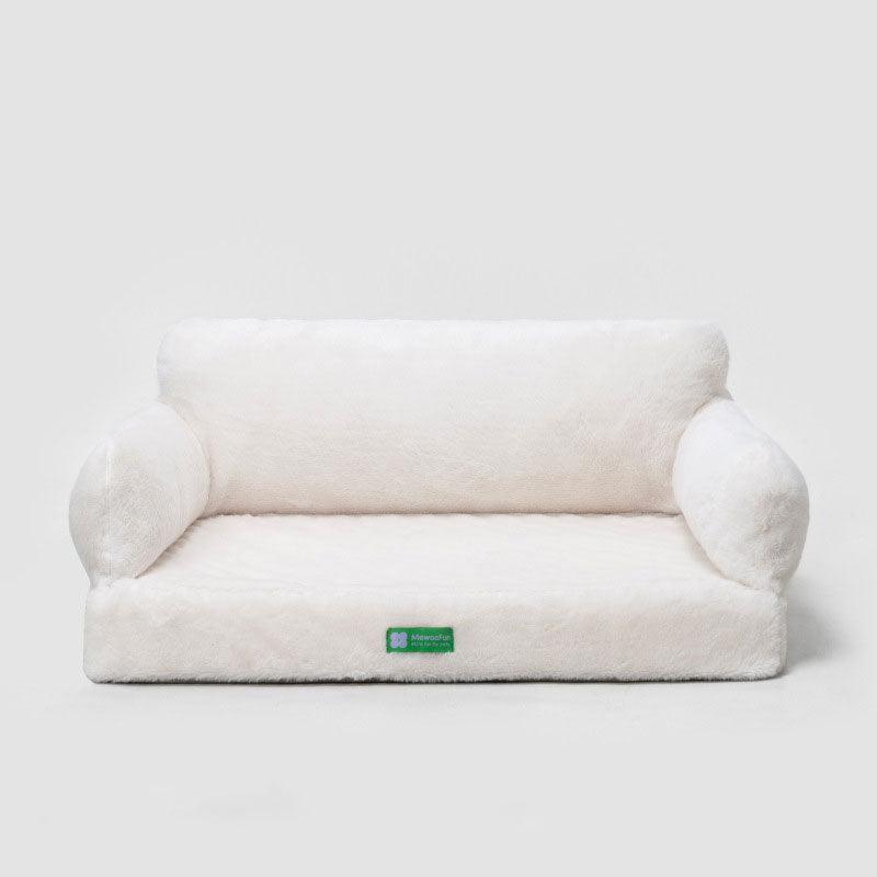 New Large Retro Diamond Grid Cat Bed Couch Sofa