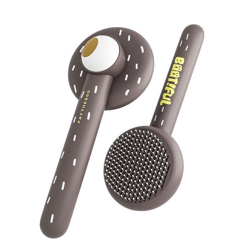 Pattheboo Cat Hair Brush Self Cleaning Grooming