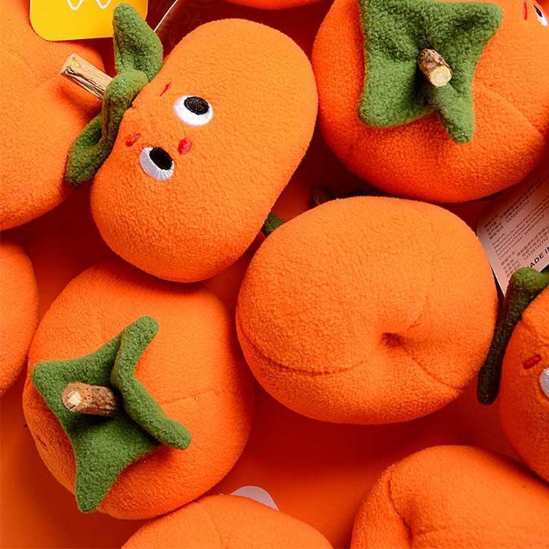 Persimmon Cat Interactive Toys Orange Chew Teeth Grinding