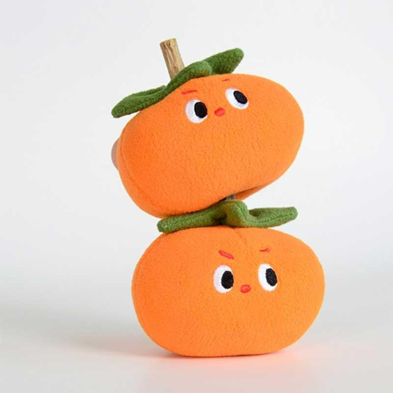 Persimmon Cat Interactive Toys Orange Chew Teeth Grinding